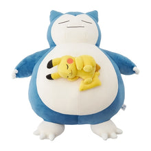 Load image into Gallery viewer, Snorlax & Pikachu plush toy »Pokémon Sleep«