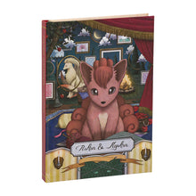 Laden Sie das Bild in den Galerie-Viewer, Hardcover-Notizbuch "Aufzeichnungen eines Pokémon-Professors" Vulpix &amp; Vulnona