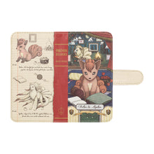 Laden Sie das Bild in den Galerie-Viewer, Multi-Smartphone-Tasche "Aufzeichnungen eines Pokémon-Professors" Vulpix &amp; Vulnona
