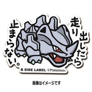 B-SIDE LABEL Pokémon-Aufkleber Rihorn