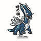 B-SIDE LABEL Extragroßer Pokémon-Aufkleber Dialga