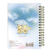 Laden Sie das Bild in den Galerie-Viewer, A6 Ringnotizbuch "Pikachu number025" - Regenschirm