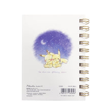 Laden Sie das Bild in den Galerie-Viewer, A6 Ringnotizbuch "Pikachu number025" - Sternenhimmel