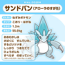 Load image into Gallery viewer, Alola-Sandamer Plüschtier »Pokémon fit«
