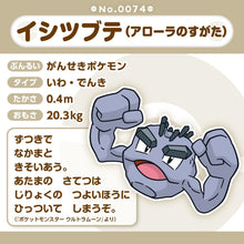 Load image into Gallery viewer, Alola - Kleinstein Plüschtier »Pokémon fit« - PokéOta