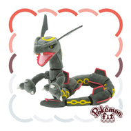 Schwarzes Rayquaza Plüschtier »Pokémon fit«
