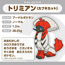 Load image into Gallery viewer, Coiffwaff (Kabuki - Schnitt) Plüschtier »Pokémon fit« - PokéOta