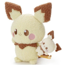 Load image into Gallery viewer, Pichu mit Pichu - Plüschie Plüschtier »Poképeace« - PokéOta
