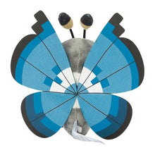 Load image into Gallery viewer, Vivillon (Aquamarinmuster) Plüschtier »Pokémon fit« - PokéOta