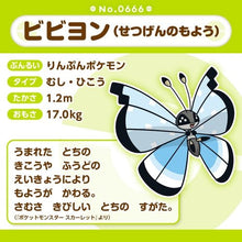 Laden Sie das Bild in den Galerie-Viewer, Vivillon (Flockenmuster) Plüschtier »Pokémon fit« - PokéOta