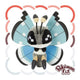 Vivillon (Flockenmuster) Plüschtier »Pokémon fit«