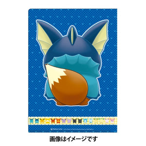 A4 transparent cover Poncho-Eevee Aquana