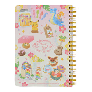 B6 ring notebook "Pokémon's TROPICAL SWEETS"