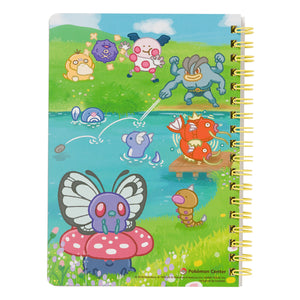 B6 ring notebook "Pokémon Yurutto - Outdoor Fun"