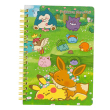 Load image into Gallery viewer, B6 ring notebook &quot;Pokémon Yurutto - Outdoor Fun&quot;