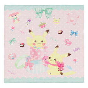 Mini towel "fluffy little pokémon" [Pikachu twins]