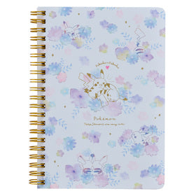 B6 Ring Notebook Pikachu - Flowers