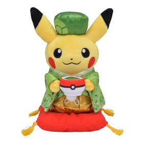 Pikachu (m) Plüschtier "Feierliche Teezeremonie"