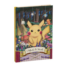 Laden Sie das Bild in den Galerie-Viewer, Hardcover-Notizbuch &quot;Aufzeichnungen eines Pokémon-Professors&quot; Pikachu &amp; Raichu