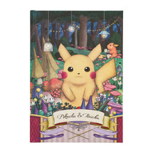 Laden Sie das Bild in den Galerie-Viewer, Hardcover-Notizbuch &quot;Aufzeichnungen eines Pokémon-Professors&quot; Pikachu &amp; Raichu