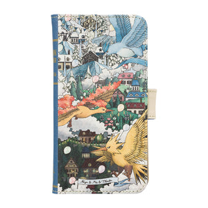 Multi-Smartphone Case "Notes of a Pokémon Professor" Articuno, Zaptos &amp; Moltres