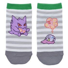 Sneaker socks "Scary Gengar" Gengar &amp; Viscora