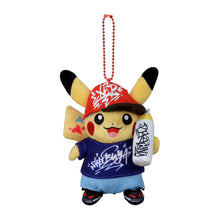 Load image into Gallery viewer, Pikachu pendant &quot;Pokémon Center SHIBUYA Graffiti Art&quot;