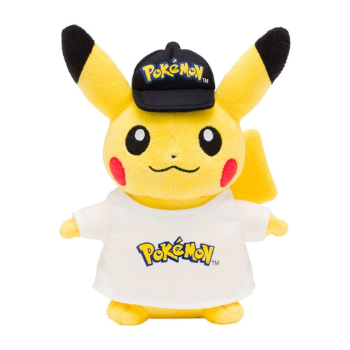 Pikachu mit Pokémon-Logo Plüschtier