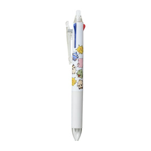 3-color FRIXION BALL ３ Slim ballpoint pen "24 hours Pokémon CHU" with eraser