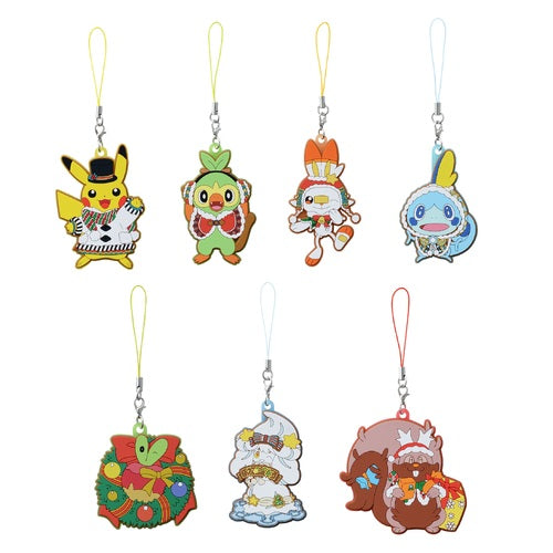 Pokémon Christmas Wonderland Soft Rubber Charm Collection Box