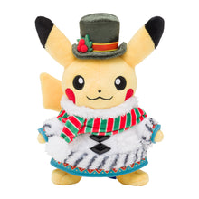 Laden Sie das Bild in den Galerie-Viewer, Pikachu Plüschtier &quot;Pokémon Christmas Wonderland&quot;