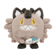 Fluffy Galar Meowth cuddly toy 