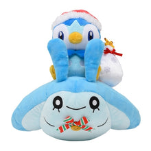 Load image into Gallery viewer, Plinfa &amp; Mantirps plush toy »Pokémon Christmas in the Sea«