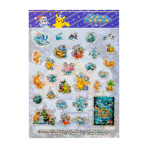 PET sticker »Pokémon Christmas in the Sea«