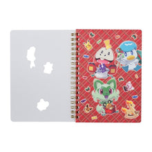 Load image into Gallery viewer, B6 ring notebook »Pokémon Christmas Toy Factory«