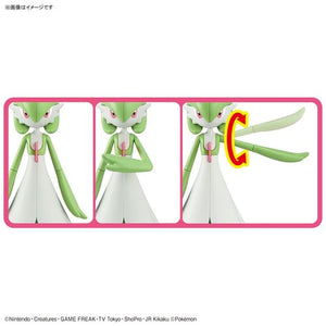 Gardevoir Movable Plastic Model