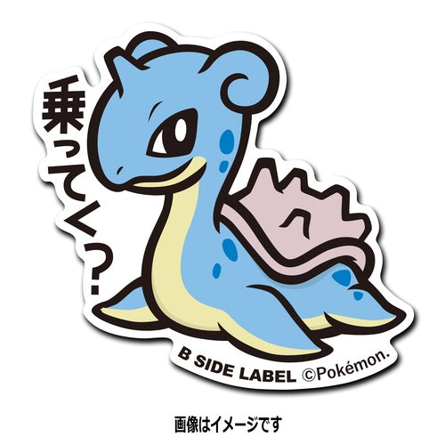 B-SIDE LABEL Pokémon sticker Lapras