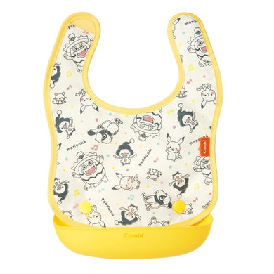 Monpoke bib with drip tray