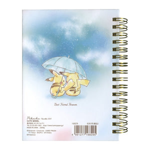 A6 ring notebook "Pikachu number025" - Umbrella