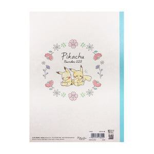 Notizheft "Pikachu number025" Blumen